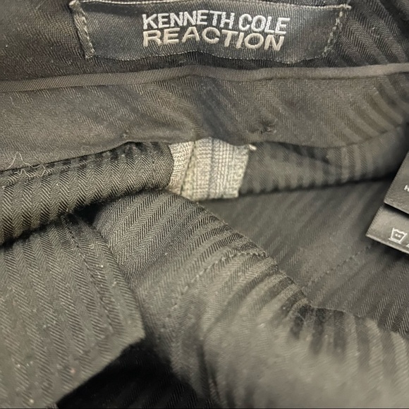 Kenneth Cole Reaction Men’s Gray Dress Pants 34 - Picture 3 of 4